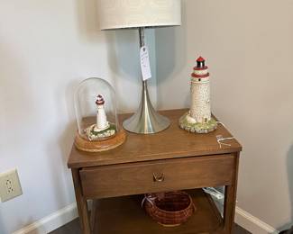 End Table, Decorative Lighthouses