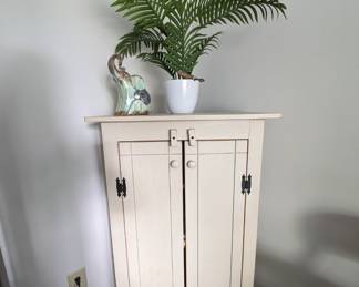 Painted White Cabinet