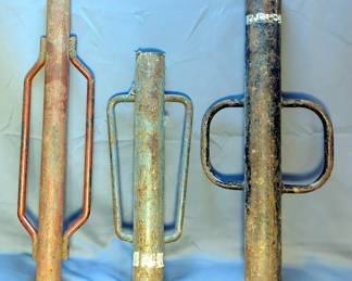 T Post Drivers, Various Sizes, Qty 3