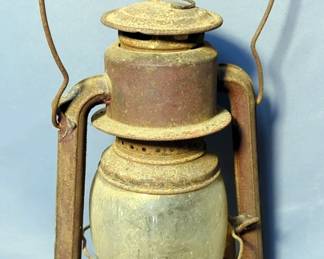 Dubl Handi Washboard, 18" x 8.5", Metal Oil Lantern, 11.5" Tall, Wood Framed Hanging Floral Sun Catcher, 15.5" x 12.5", And More