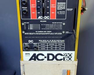 Ward Powr Kraft Rolling ARC Welder, AC-DC 230/180, Model 478022