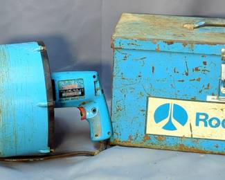 Rockwell Flexible Plumber Tools Flexi-Reddi-Roder, Model PH-10R, In Metal Carry Case