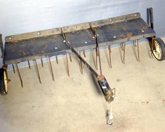 Pull Behind Dethatcher, 46" Wide