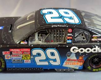 Action Racing Kevin Harvick #29 Diecast 1/18 Scale GM Goodwrench 2002 Monte Carlos, Qty 2, Including 20th Anniversary E.T. The Extra-Terrestrial, Both In Original Boxes
