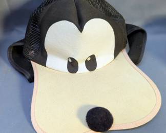 Mickey Mouse Life Vest, Mickey Mouse Ear Muffs, Minnie Mouse Slippers, Goofy Hat, And Mickey Mouse Hat