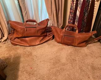 LEATHER LUGGAGE