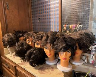 WIGS AND WIG STANDS