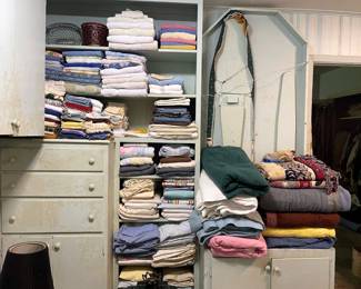 SHEETS, TOWELS AND BLANKETS