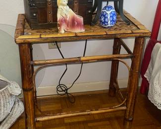 Bamboo Side Table