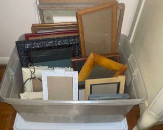 Variety of picture frames 