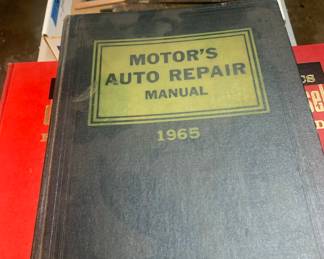 1965 Automotive Repair Book