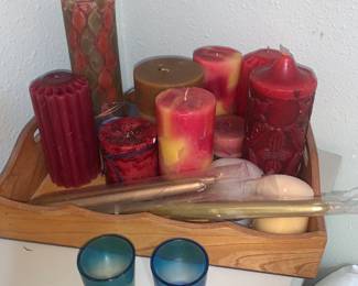 candles pillars unique 