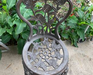 Cast Iron Chair