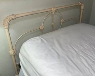 Antique Cast Iron Twin bed