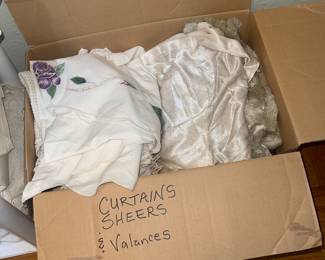 Curtains, Sheers, Valances 