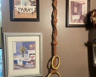 Macrame Towel Holder