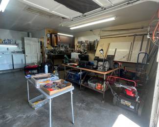 Large Garage Full of tools and more
