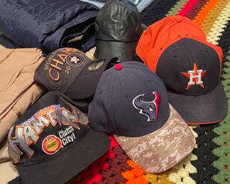 Rockets, Texans, Astros Ball Caps