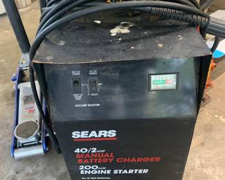 Sears 200 engine started