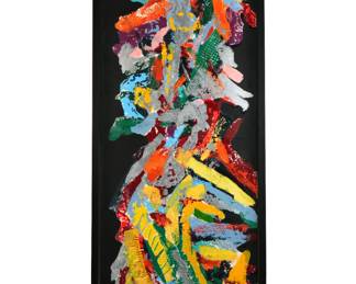 Lot 54: Large John Chamberlain After Dogberry Silkscreen