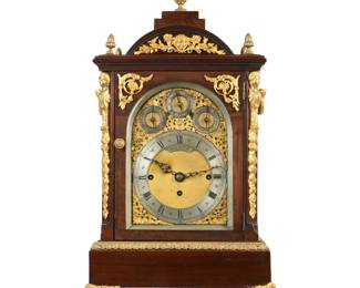 Lot 6: Bigelow Kennard & Co. Mahogany Bracket Clock