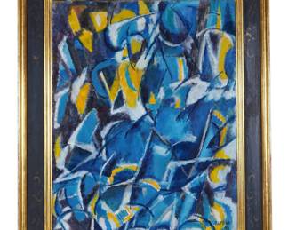 Lot 51: Exhibited 1951 Jean Bazaine Le Matin Painting