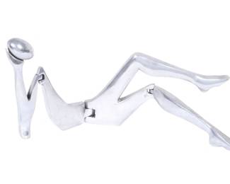 Lot 53: Eichengreen & Ginsburg Articulated Woman Sculpture