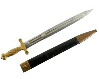 Lot 127: Ames Model 1832 Foot Artillery Sword