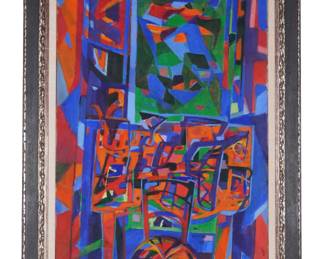 Lot 50: Exhibited 1942 Jean Bazaine Nature Morte Painting