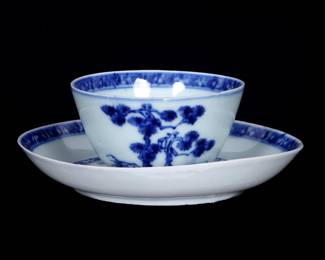 Lot 293: Chinese Christie's Nanking Cargo Cup and Saucer