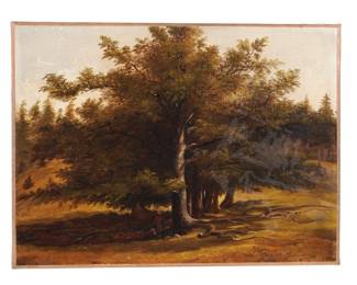 Lot 23: James Archi Hope Spring of Seven Oaks Painting