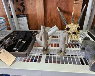 #1540 • Statues and Flatware
