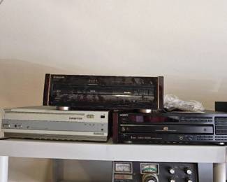 #1038 • 3 Laser Disc Players
