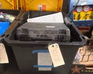 #3208 • Tote with Car Parts
