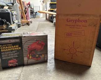 #3144 • CHICAGO ELECTRIC Power Tools & Gryphon Diamond Wire Saw
