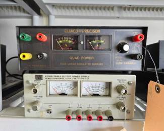 #1056 • Elenco Precision Quad Power and HP Triple Output Power Supply
