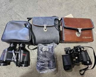 #1590 • 3 Binoculars
