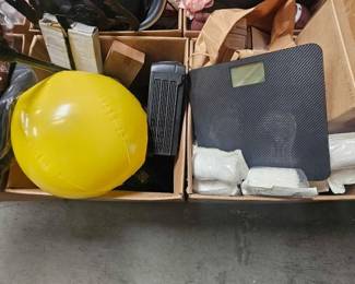 #5590 • Cane, Scales, Medical Supplies, VHS Player and More
