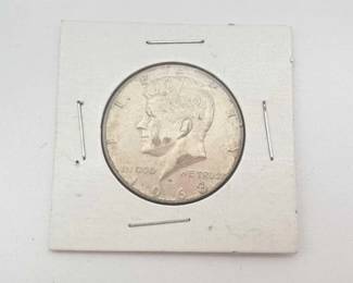 #626 • 1968 Kennedy Half Dollar, 40% Silver
