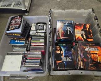 #1100 • DVDs and CDs
