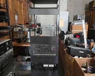 #2120 • Audio/Server Rack with Audio Equipment
