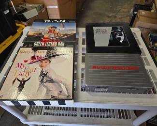 #1026 • 3 Laser Disc Movies and 1 HD Limited Edition Movie
