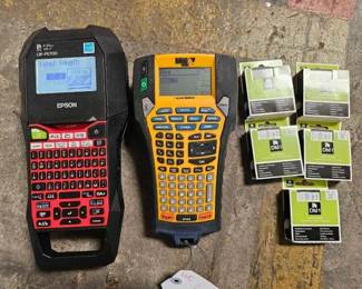 #1620 • Epson LW-PX700 and Dymo Rhino 6000 Label Makers
