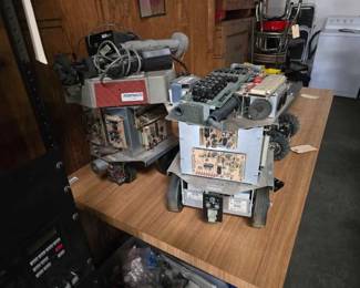 #2122 • (2) Vintage Heathkit Hero 1 Robots
