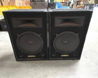 #2074 • (2) Pyramid Studio Pro Speakers
