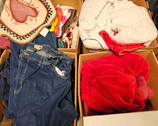 #5562 • Bedding and Clothing
