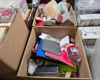 #2236 • Mixing Bowls, Soap, Shoes, Plastic Totes, Picture Frames
