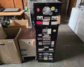 #2284 • (2) Metal Filing Cabinets
