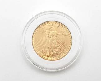 #600 • 1925 $20 Gold Liberty Eagle Coin
