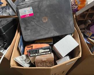 #2220 • Printer, Clocks, Beanie Babies, Office Supplies, Cell Phones
